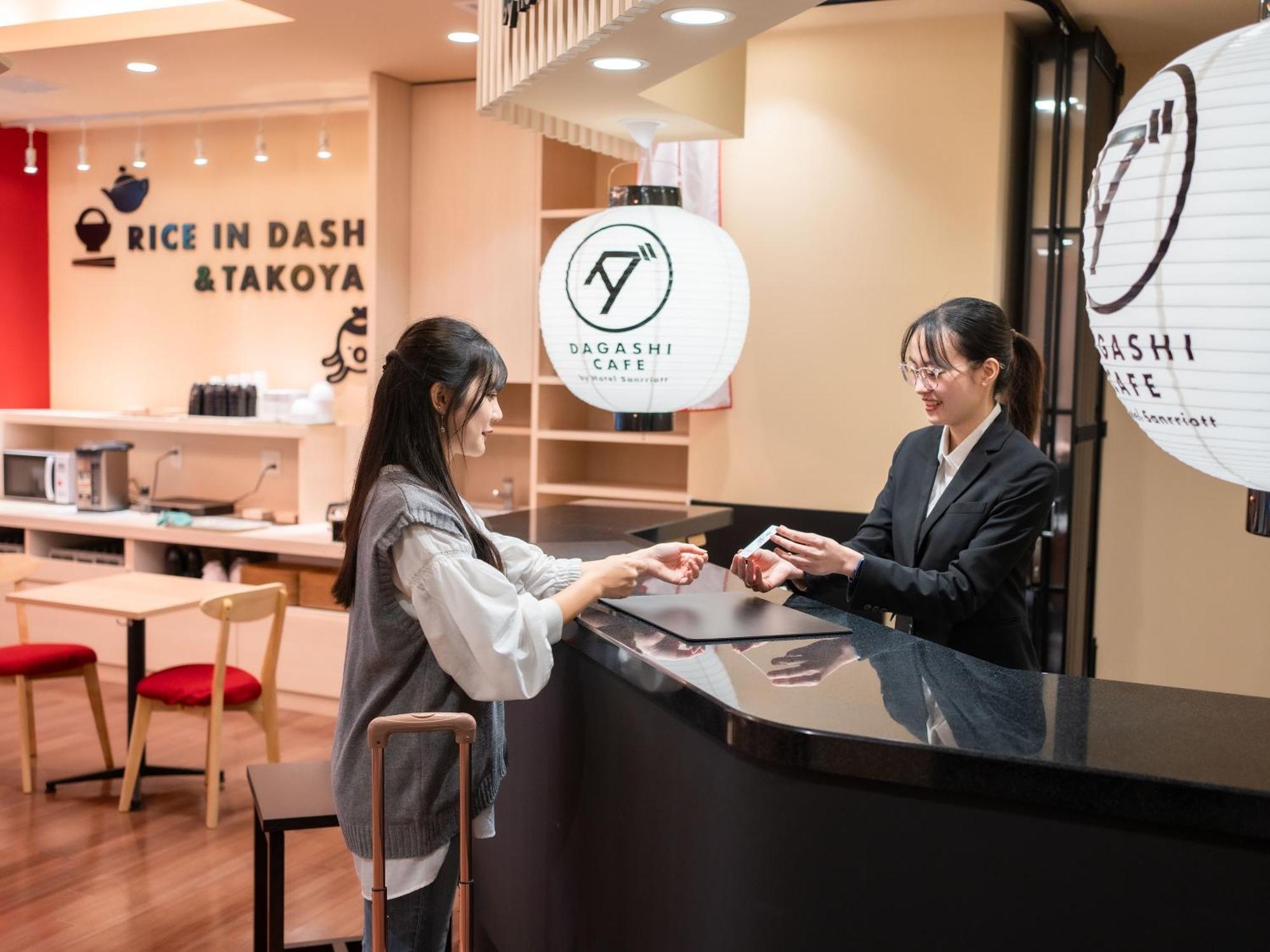 Hotel Sanrriott Shinsaibashi Osaca Exterior foto